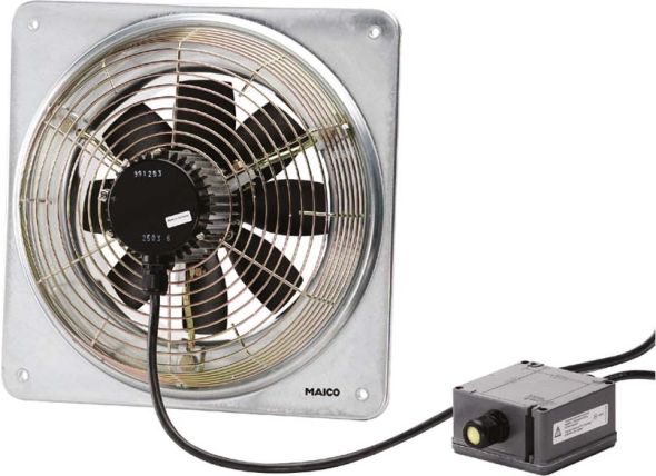 Axial-Wandventilator DZQ 20/4 B Ex e Axial-Wandventilator DZQ 20/4 B Ex e