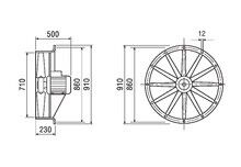Wandventilator DAS 71/4