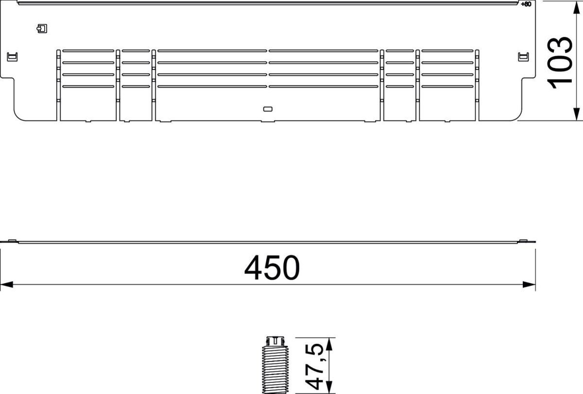 Höhenausgleich-Bausatz ASH 350-4 240 (VE4)