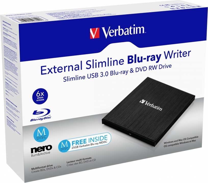 Blu-ray BDXL Recorder VERBATIM 43890