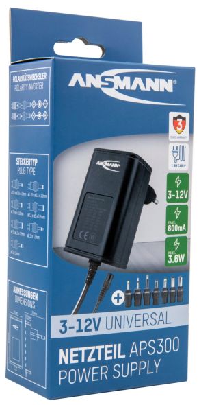 Universal Steckernetzteil APS 300 Universal Steckernetzteil APS 300