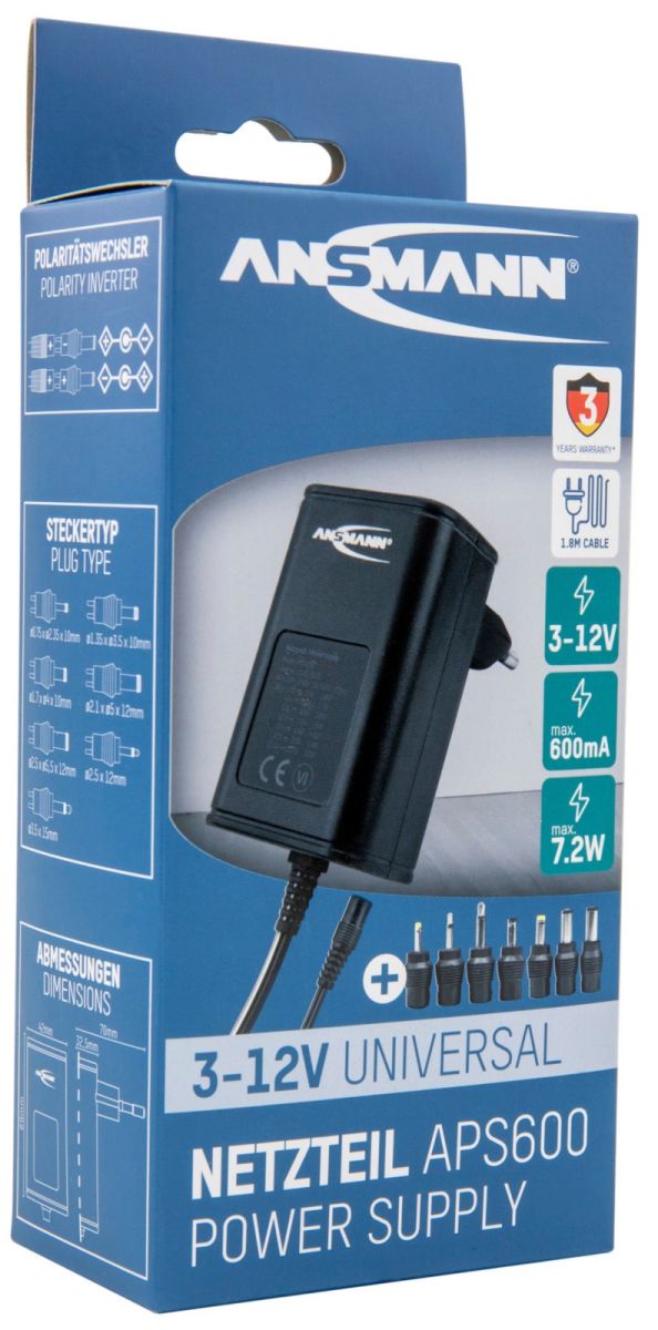 Universal Steckernetzteil APS 600