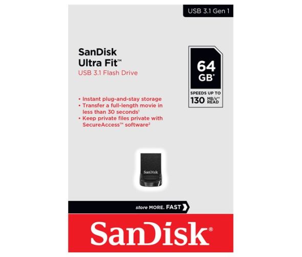 USB 3.1 Stick 64GB SDCZ430-064G-G46 USB 3.1 Stick 64GB SDCZ430-064G-G46