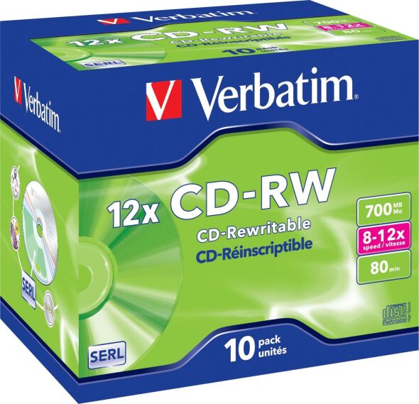 CD-RW VERBATIM 43148(VE10) CD-RW VERBATIM 43148(VE10)