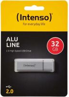 USB 2.0 Stick 32GB Alu INTENSO 3521482 si