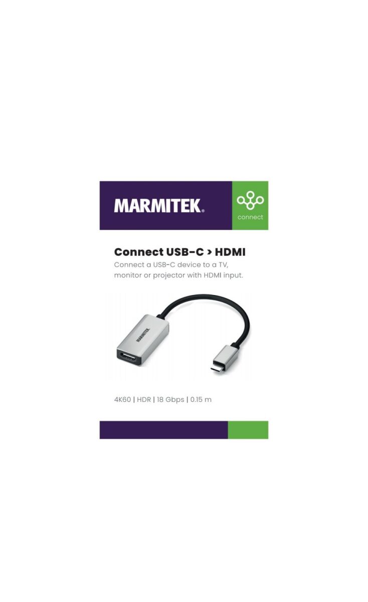 Adapter USB Typ C MARMITEK ConUSB-C/HD