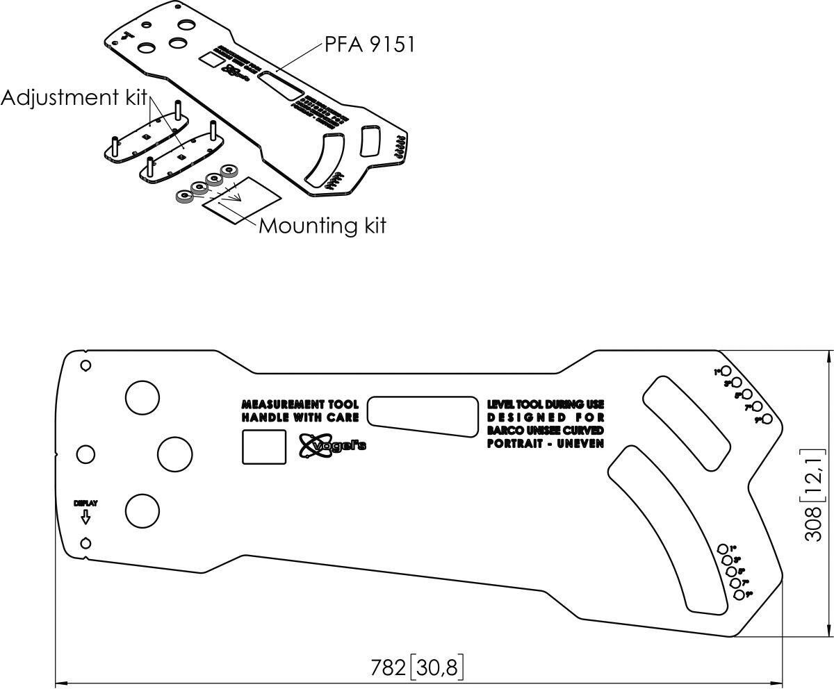 Curved Abstandshalter PFA9151 si