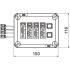 Steckbarer Deckel D02 3x3p+1x4p WD