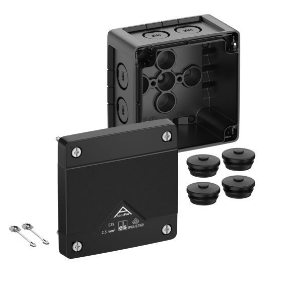 Abzweigkasten Abox Pro 025-L/sw Abzweigkasten Abox Pro 025-L/sw