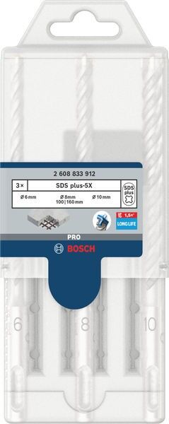 Pro SDS-Plus5x Set 2608833912VE(3)