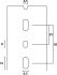 Verdrahtungskanal HF HTWDHF-25X50-PC/ABS
