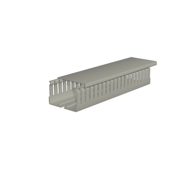Verdrahtungskanal Höhe= CD-BO 80X100 4/6 GY Verdrahtungskanal Höhe= CD-BO 80X100 4/6 GY