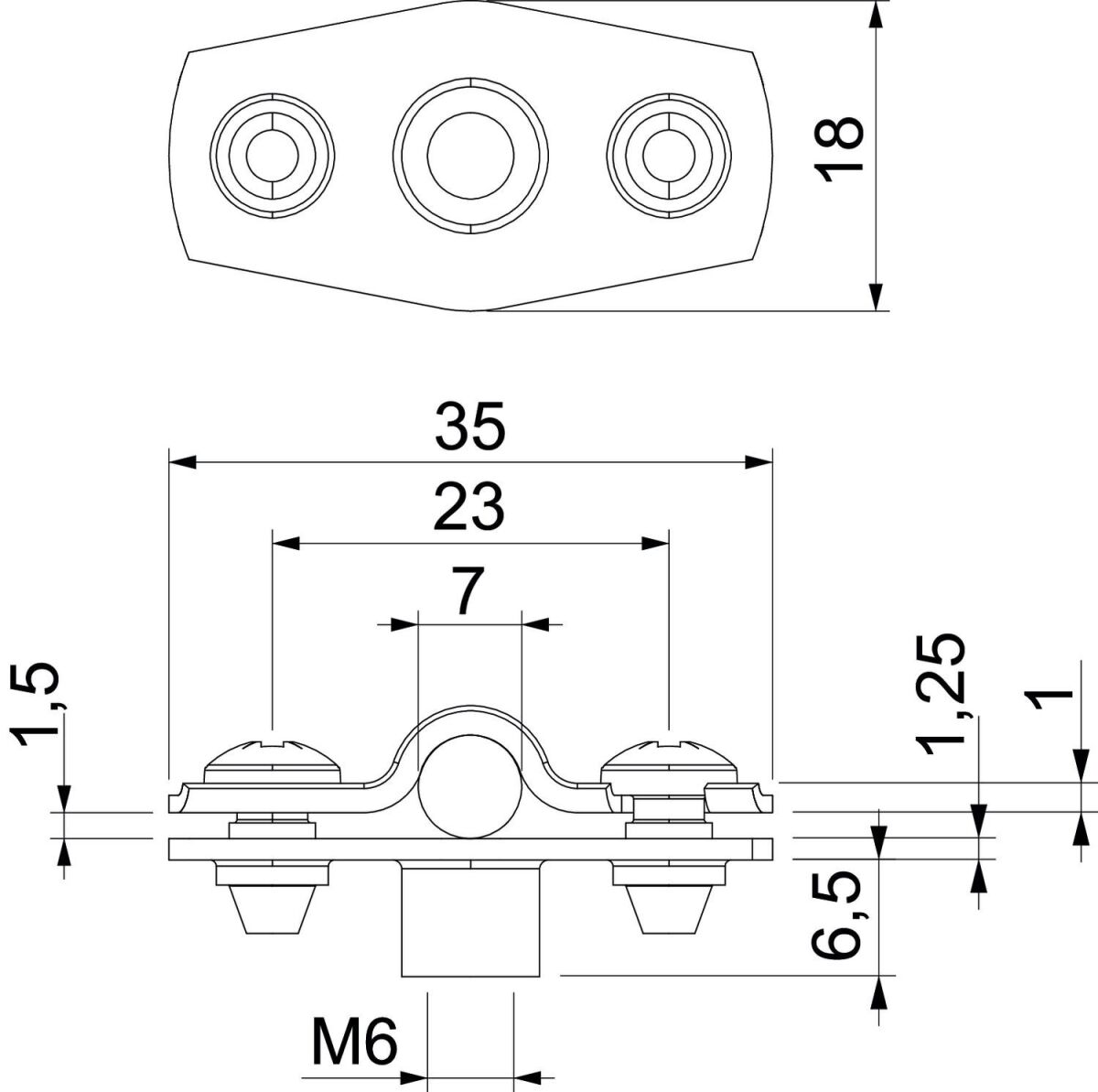 Abstandschelle ASG 732 7 A4