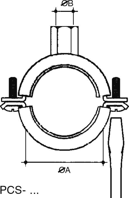 Rohrbefestigung PCS-6872