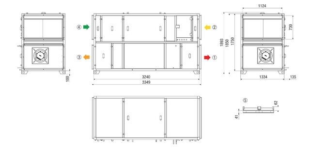 Kompaktgerät MV4555VRWH RLT5500MV4555VRWH5