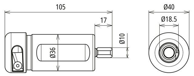 Fräskopf ISO HEAD 21