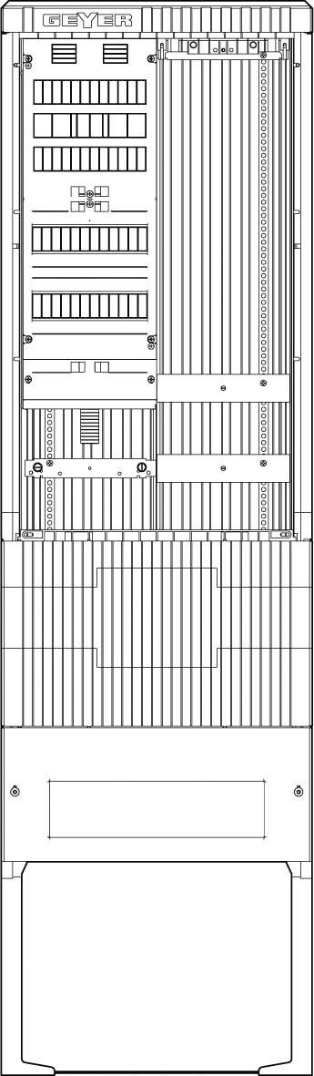 Zähleranschlusssäule SZ205AL0400