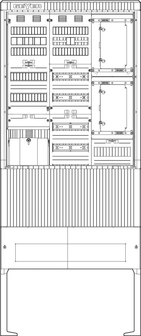 Zähleranschlusssäule SZ207ZA2504R