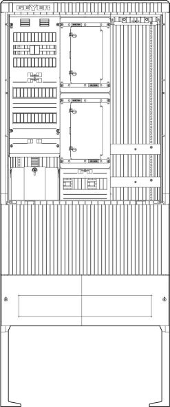 Zähleranschlusssäule SZ207ZL2505A