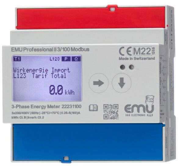 Drehstromzähler 3ph. P20A000MO Drehstromzähler 3ph. P20A000MO