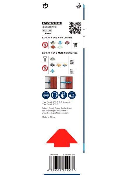 Mehrzweckbohrer Hex-9 Set 2608902366