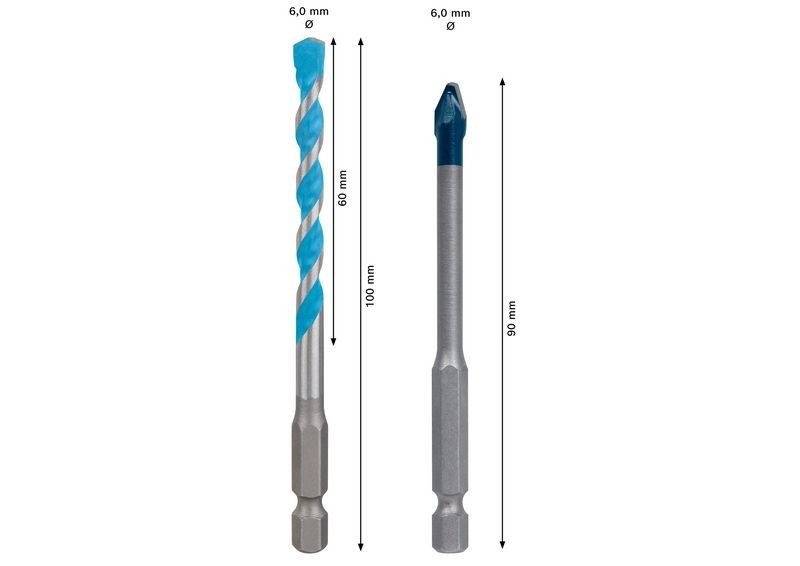 Mehrzweckbohrer Hex-9 Set 2608902366