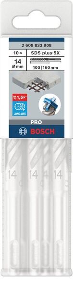 Pro SDS-Plus5x 2608833908VE(10)