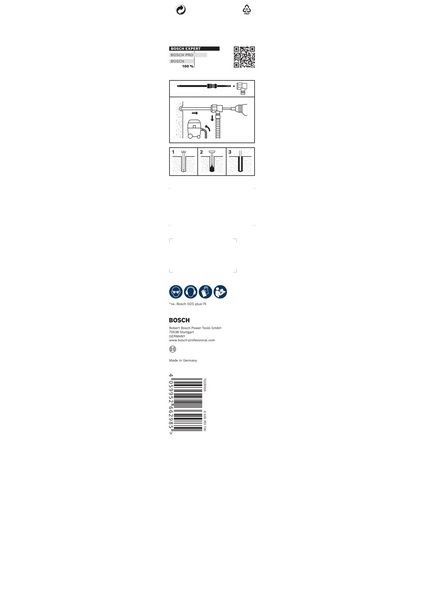 SDS-Clean Saugbohrer 2608901766