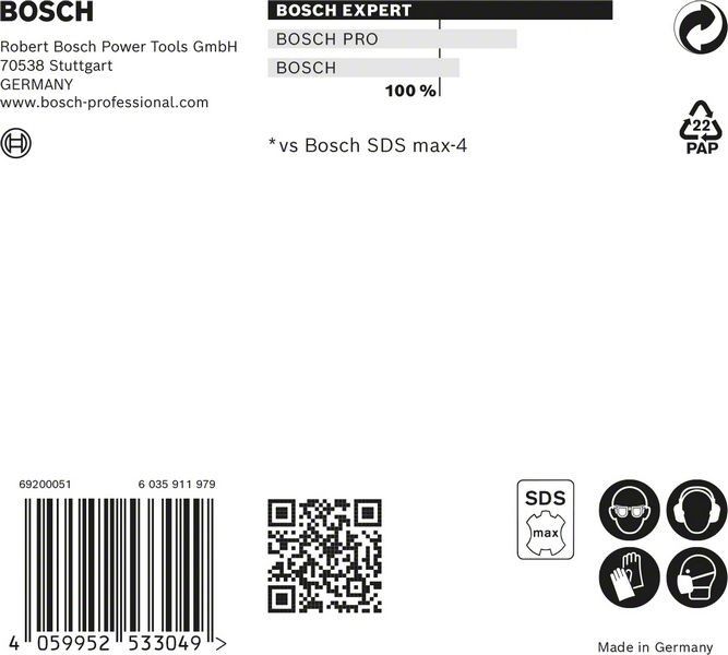 SDS-Max 8x Bohrer 2608900230