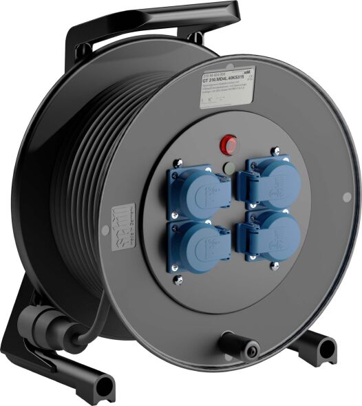 Spezialgummi-Kabeltrommel GT 310.MD4L.40KS315 Spezialgummi-Kabeltrommel GT 310.MD4L.40KS315
