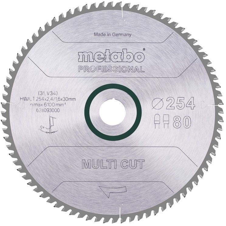 Sägeblatt 254x30mm 628093000