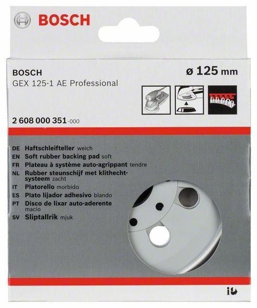 Schleifteller weich 2608000351