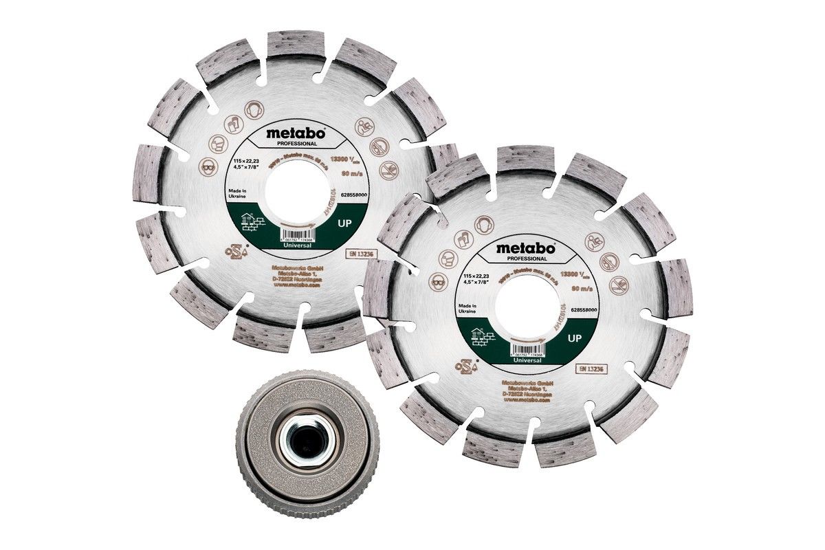 Set Diamanttrennscheibe Set 2xDia-TS115 UP Set Diamanttrennscheibe Set 2xDia-TS115 UP