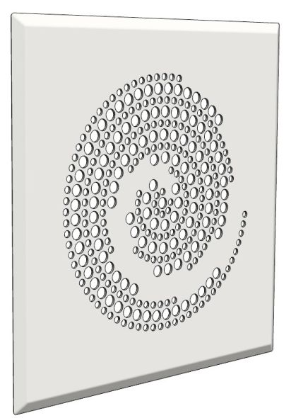 Ventilgitter DVG QW Circles Ventilgitter DVG QW Circles