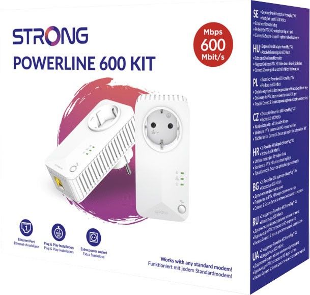 Powerline Kit mit 2 POWERL600DUOEUV2