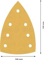 EXPERT C470 Schleifpapier 2608901644 (VE50)