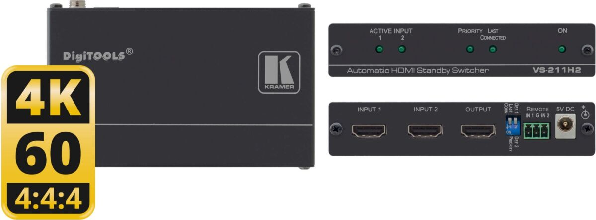 4K Automatik-Umschalter VS-211H2 4K Automatik-Umschalter VS-211H2