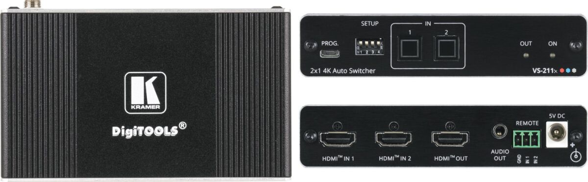 4K HDMI Auto-Switcher VS-211X 4K HDMI Auto-Switcher VS-211X