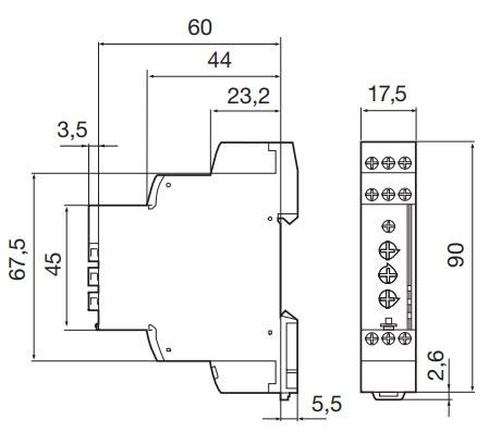 Phasenfolgerelais MPH2