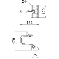 Dachhaken universal DHU A2