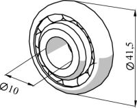 Minikugellager 9701289