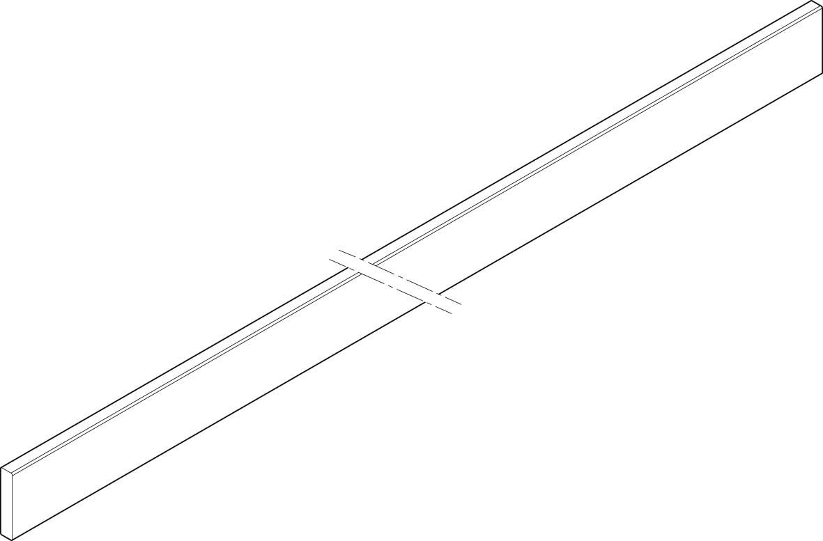 Cu-Schiene XCUW153 Cu-Schiene XCUW153