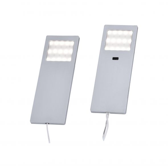 Unterbauleuchte Helena 1121-95-2 aluminium 2er-Set Unterbauleuchte Helena 1121-95-2 aluminium 2er-Set