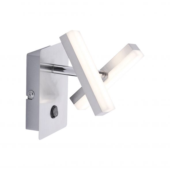 LED Wandleuchte innen Rico 11276-55 stahl LED Wandleuchte innen Rico 11276-55 stahl