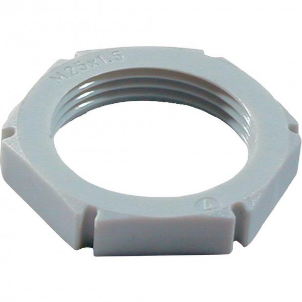 Gegenmutter EMUG 16 RAL9005 Gegenmutter EMUG 16 RAL9005