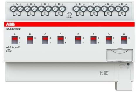 Schaltaktor SA/S8.10.2.2 Schaltaktor SA/S8.10.2.2