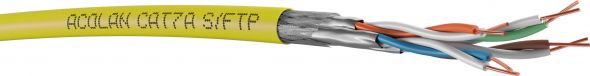 Datenkabel 1500SFS 2x4P Cat.7A gelb R8482A-Dca Datenkabel 1500SFS 2x4P Cat.7A gelb R8482A-Dca