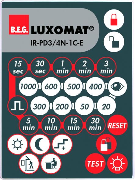 IR-Fernbedienung IR-PD3/4N-1C-E IR-Fernbedienung IR-PD3/4N-1C-E