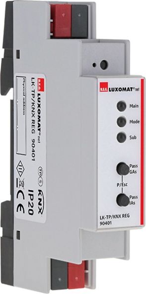 KNX-Linienkoppler LK-TP/KNX REG weiß KNX-Linienkoppler LK-TP/KNX REG weiß