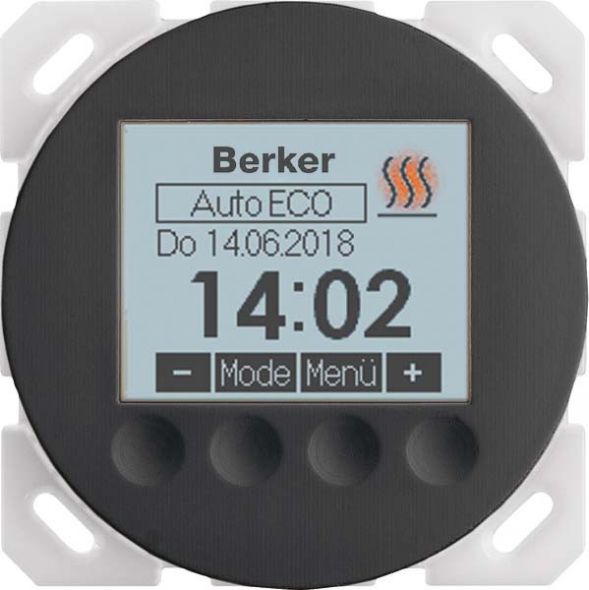 Temperaturregler 20462045 schwarz glänzend Temperaturregler 20462045 schwarz glänzend